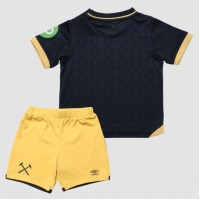 West Ham United Tretí Detský futbalový dres 2025-26 Krátky Rukáv (+ trenírky)
